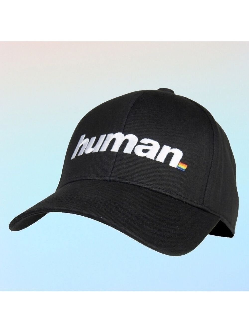 "HUMAN" HAT with RAINBOW - QUEER EYE OFFICIAL MERCHANDISE - NWOT